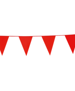 rode-vlaggenlijn-10m rode vlaggetjes