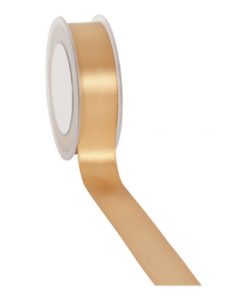 Goud satijnlint