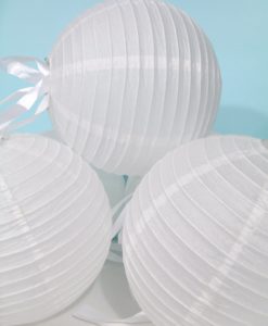 Alternative view of Witte lampion Ø 20 cm