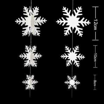 sneeuwvlok slinger detail