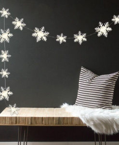 sneeuwvlokkenslinger sfeerbeeld