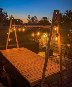 solar lichtsnoer op zonneenergie voor buiten 8 meter 12 lampen