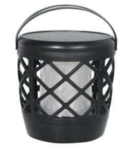 zowel als solar tuinfakkel te gebruiken en als tafellamp