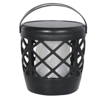 zowel als solar tuinfakkel te gebruiken en als tafellamp