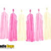 tassel garland roze