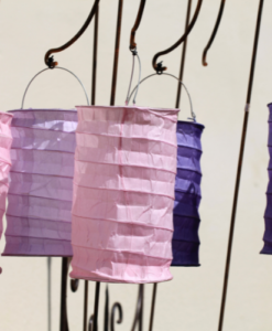 Trek lampionnen / Lampion optocht