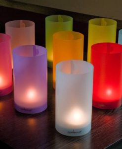 candlecover uni kleuren