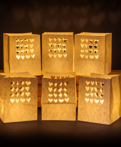 walle of hearts candle bag